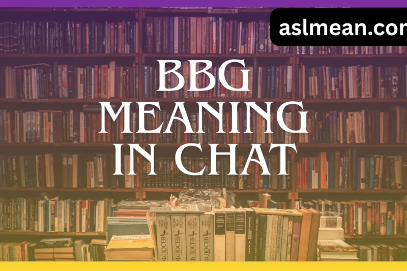 BBG Meaning in Chat and Text Messages — Explained for 2025 Users