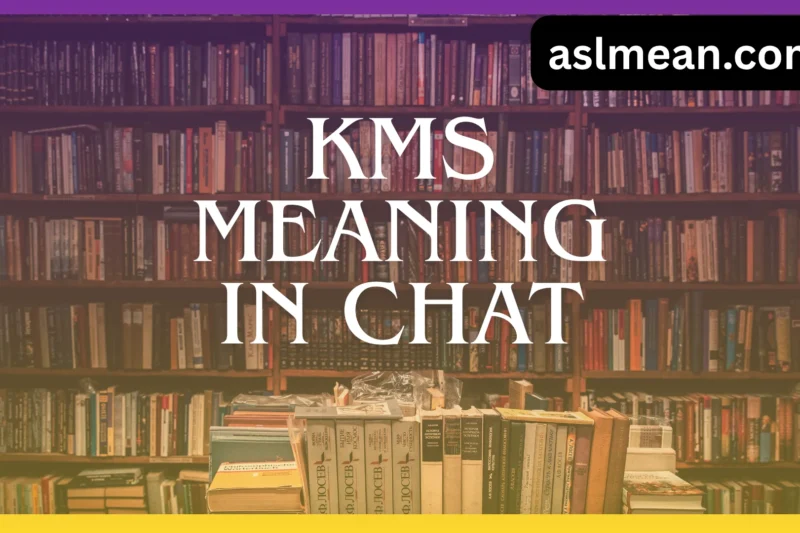 KMS Meaning in Chat Messages: The Complete Modern Guide 2026