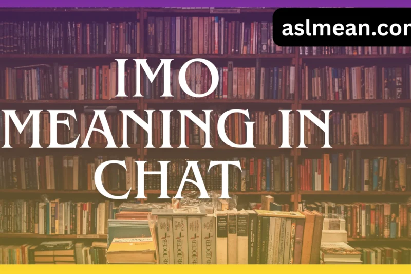 IMO Meaning in Texting and Chat: Simple Explanation + Examples