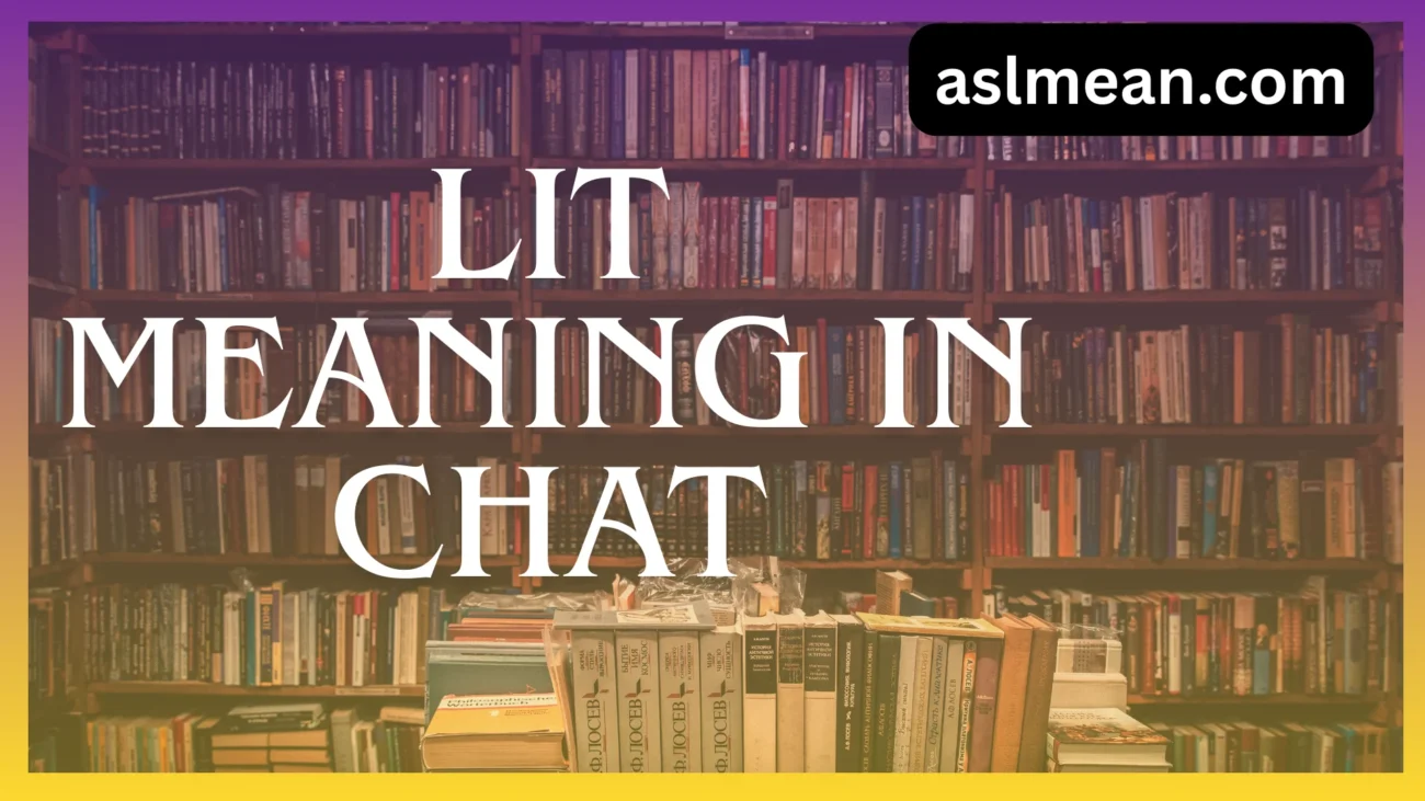 lit meaning in chat