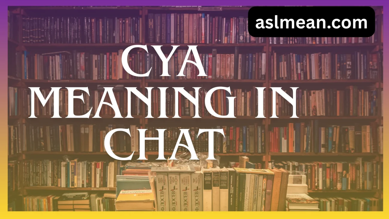 cya meaning in chat