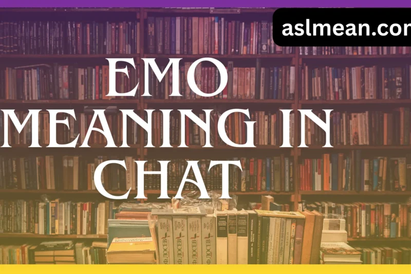 Emo Meaning in Chat (Full Guide + Examples + Modern Usage)