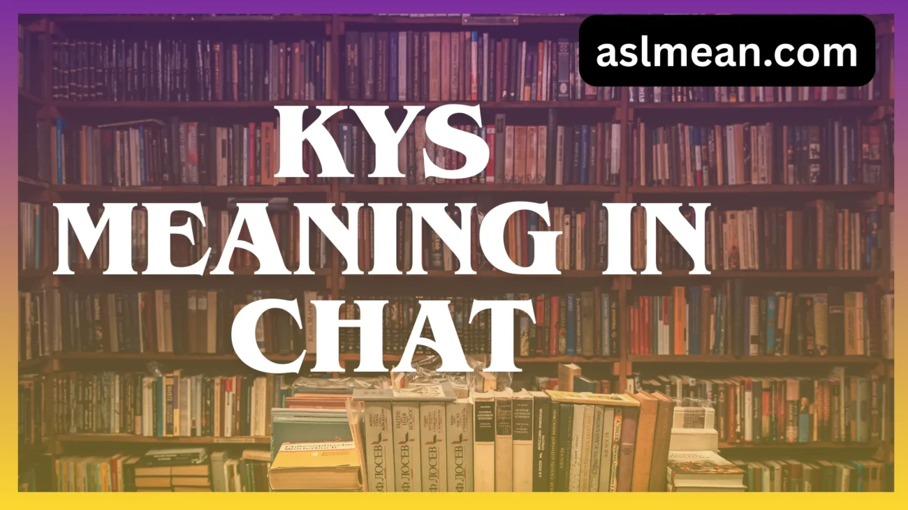 kys meaning in chat