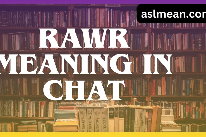 Rawr Meaning in Chat: Everything You Need to Know in 2026