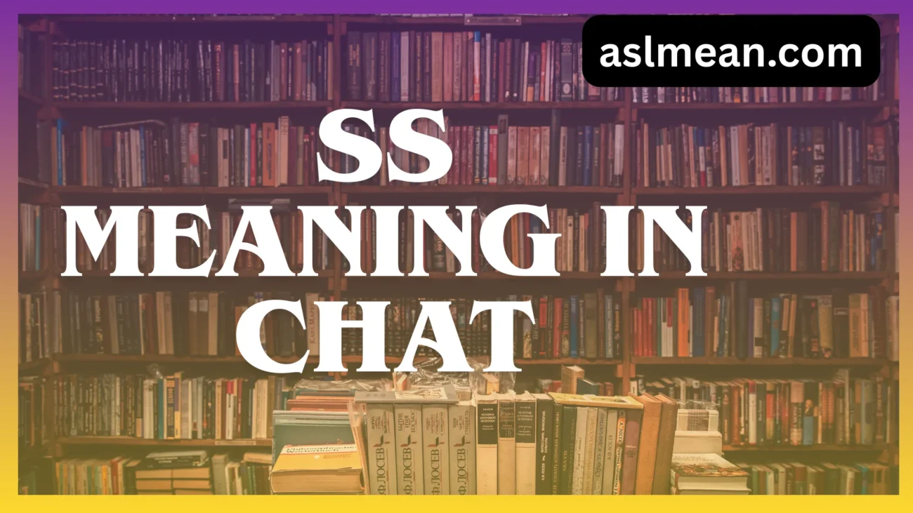 ss meaning in chat