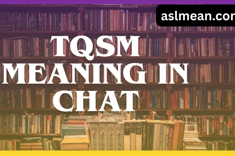 TQSM Meaning in Chat – Complete Guide Explained Simply 📱✨
