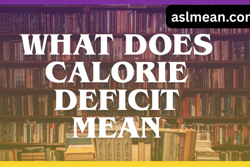 What Does Calorie Deficit Mean? A Simple, Real-Life Guide to Losing Weight the Smart Way