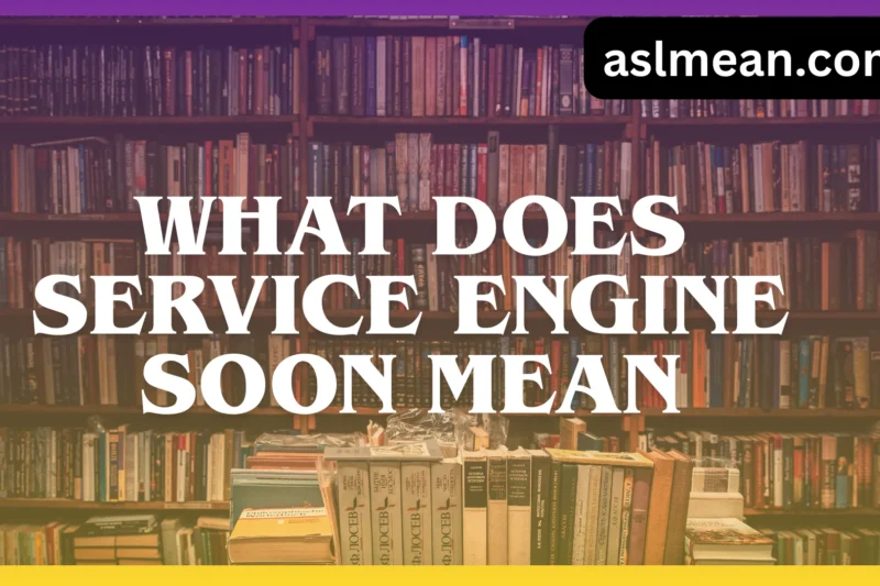 What Does Service Engine Soon Mean? Complete Guide for Drivers