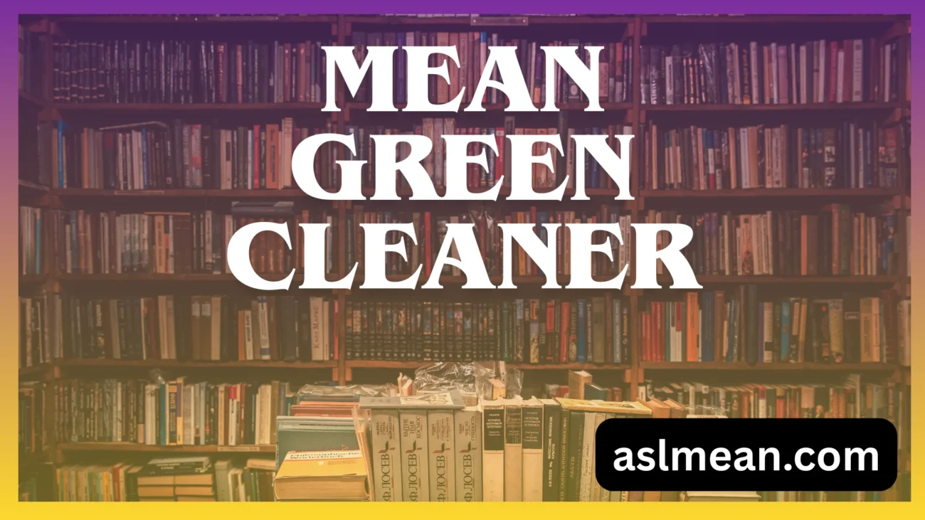 mean green cleaner