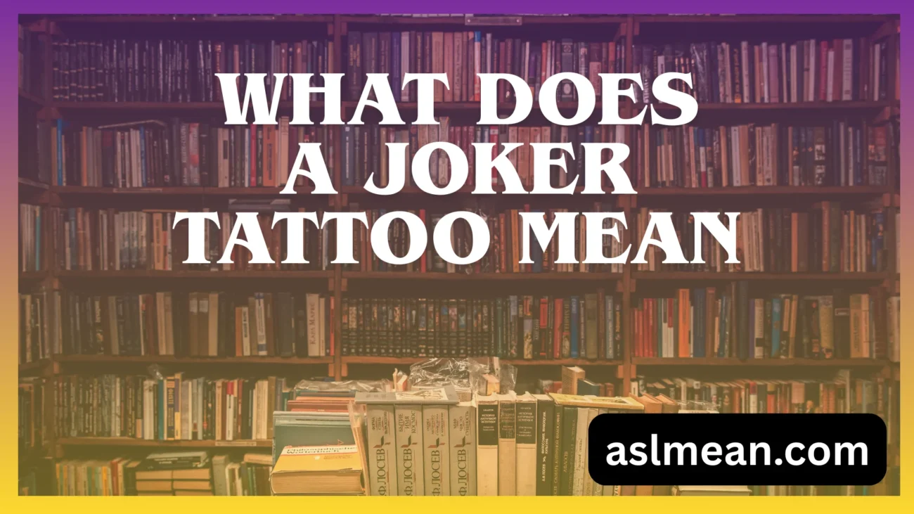 what does a joker tattoo mean