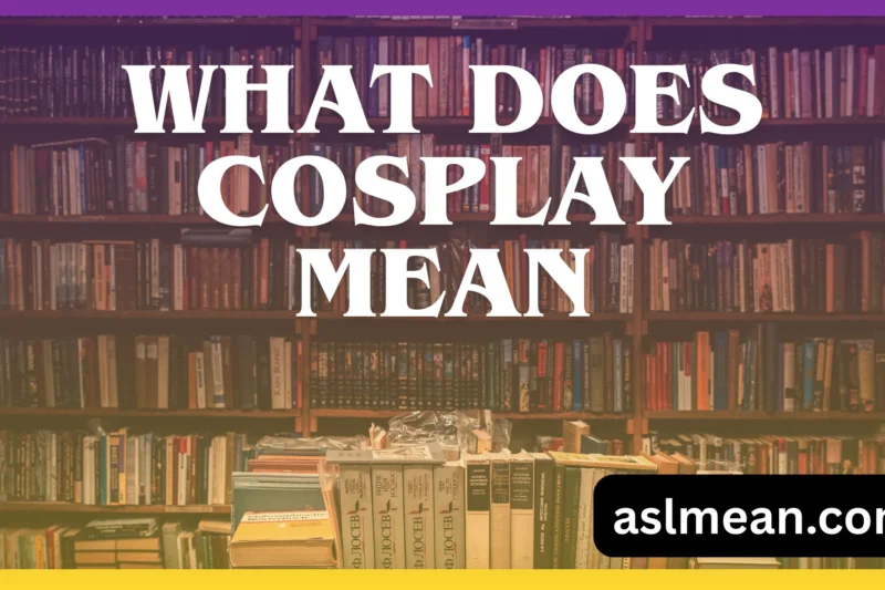 What Does Cosplay Mean and Why Is It So Popular Worldwide?